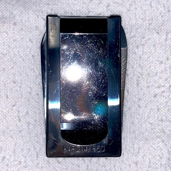 *RARE* Vintage Promotional Money Clip Barlow B60 Stainless Steel Tool CTI Men’s - Picture 5 of 8
